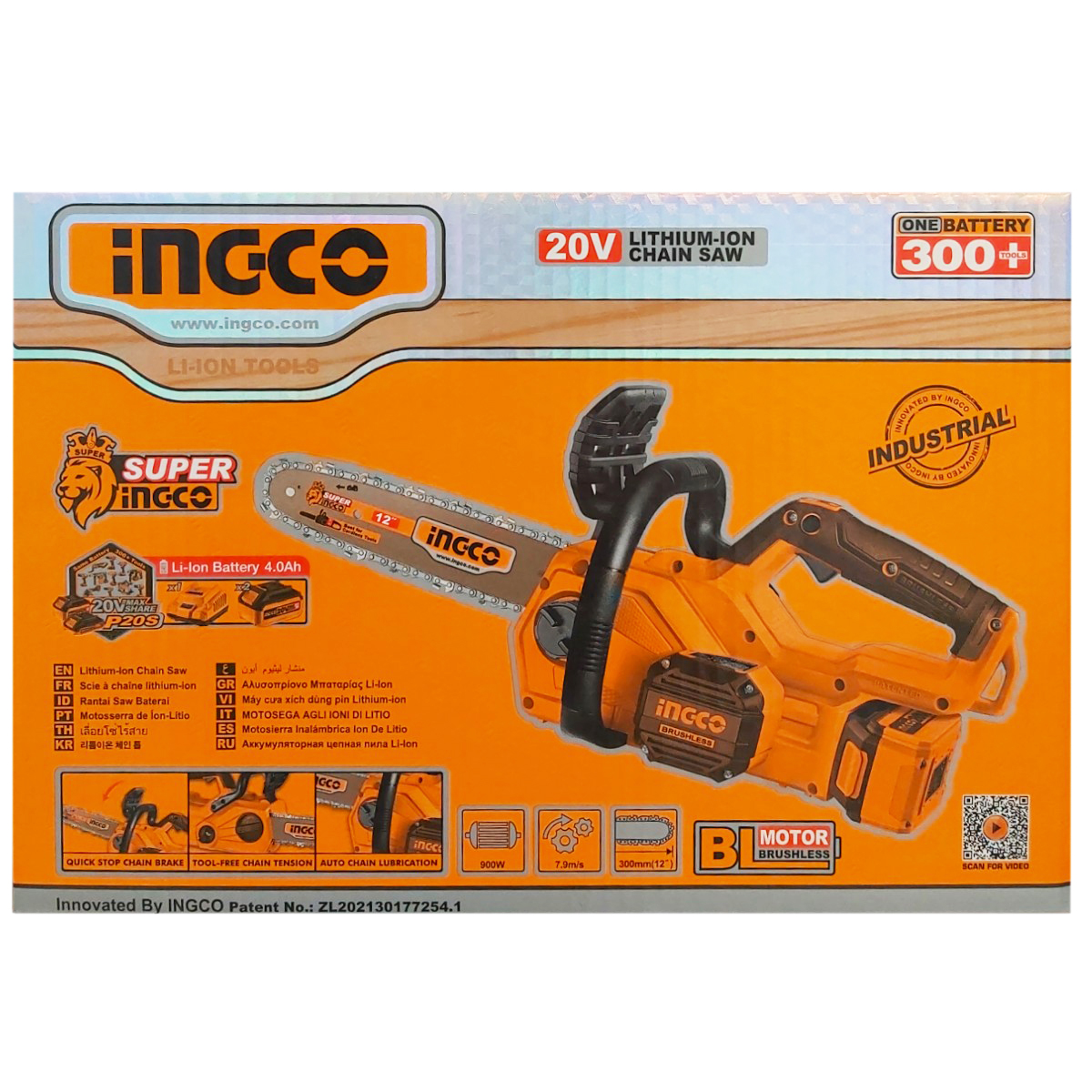 INGCO MOTOFIERASTRAU 20V CGSLI201286