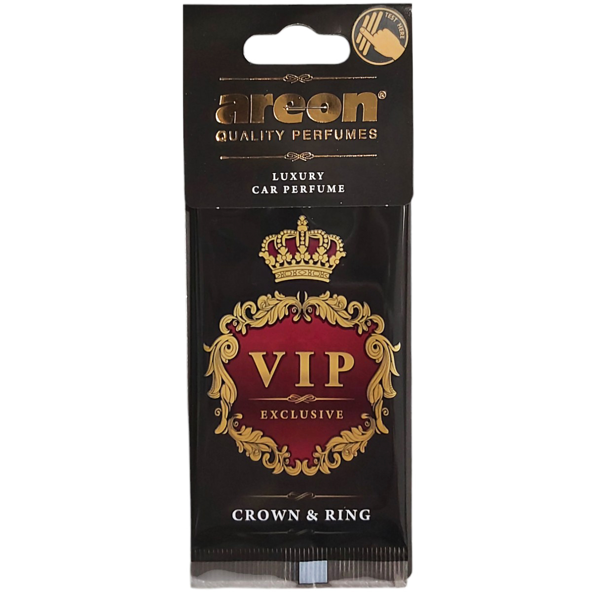 AREON ODORIZANT AUTO VIP EXCLUSIVE CROWN&RING