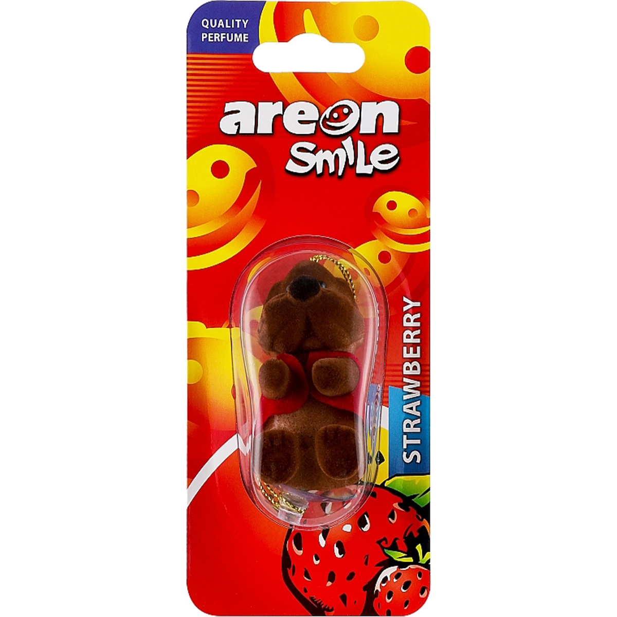 AREON SMILE ODORIZANT AUTO STRAWBERRY