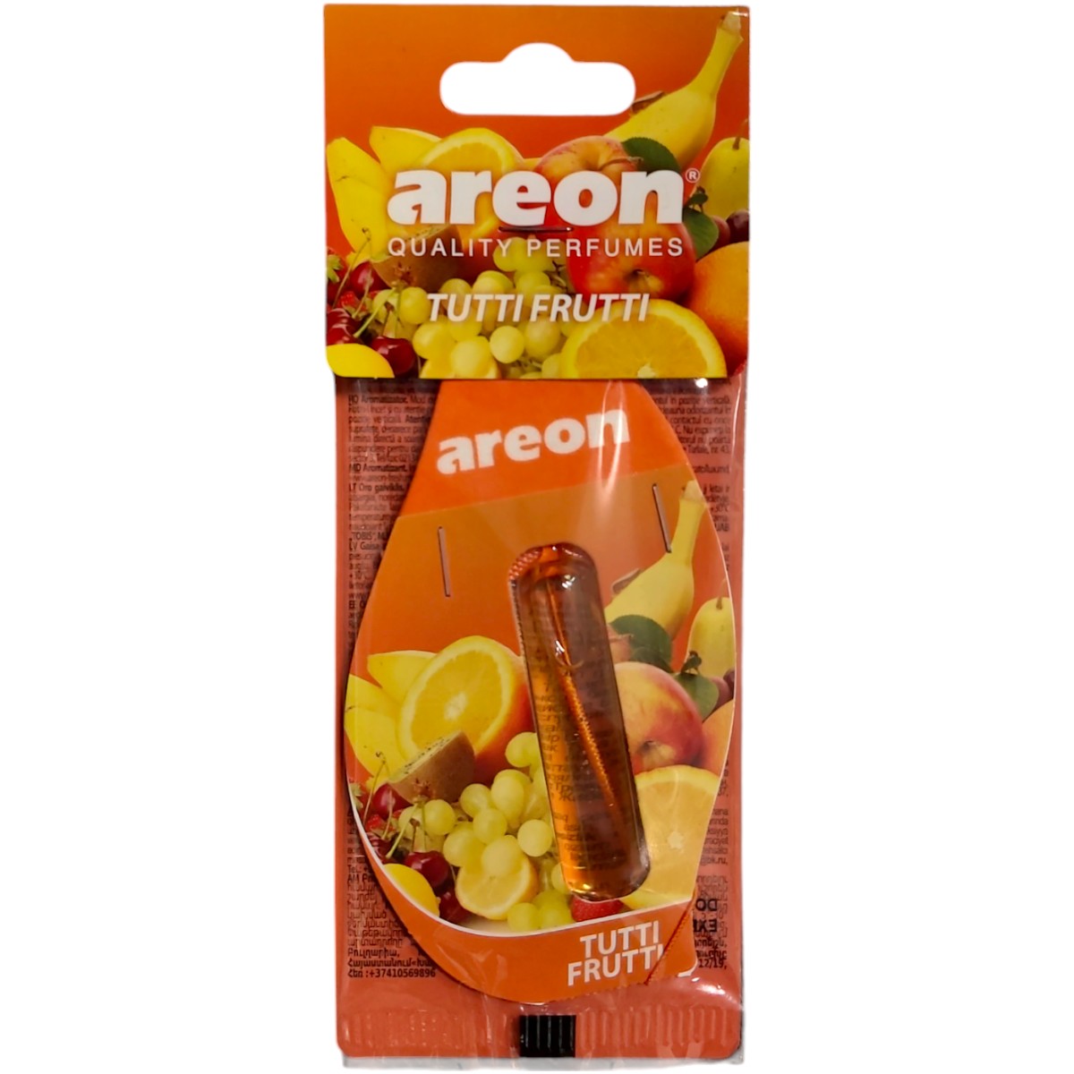 AREON ODORIZANT AUTO FIOLA 5ML TUTTI FRUTTI