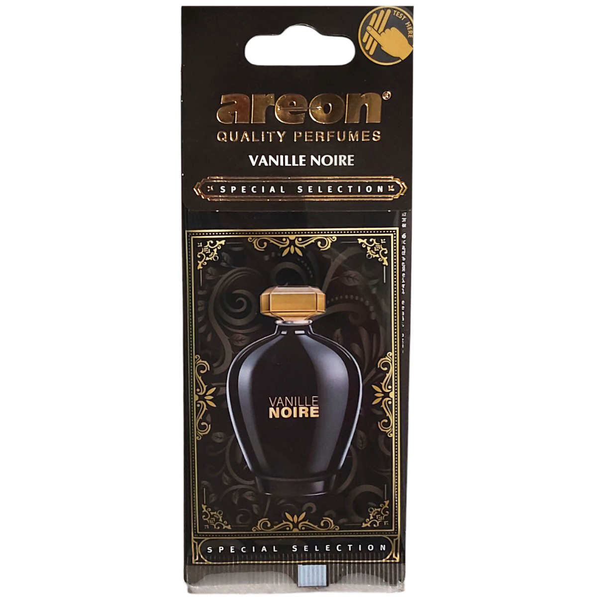 AREON ODORIZANT AUTO SPECIAL SELECTION VANILLE NOIRE