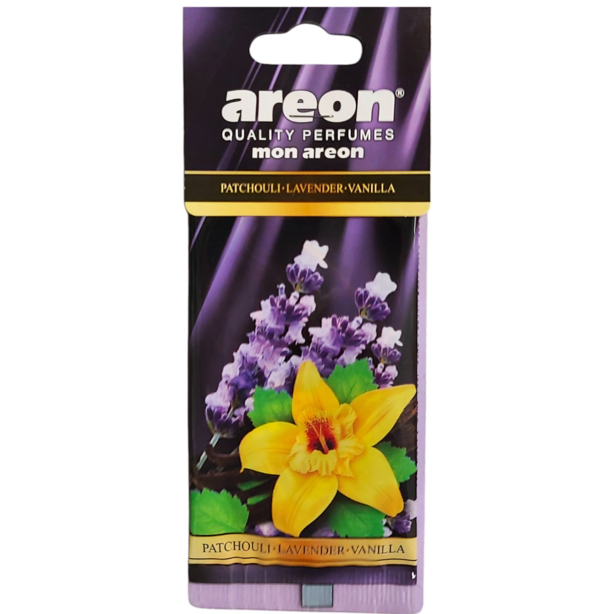 AREON MON ODORIZANT AUTO CARTON PATCHOULI&LAVENDER&VANILLA