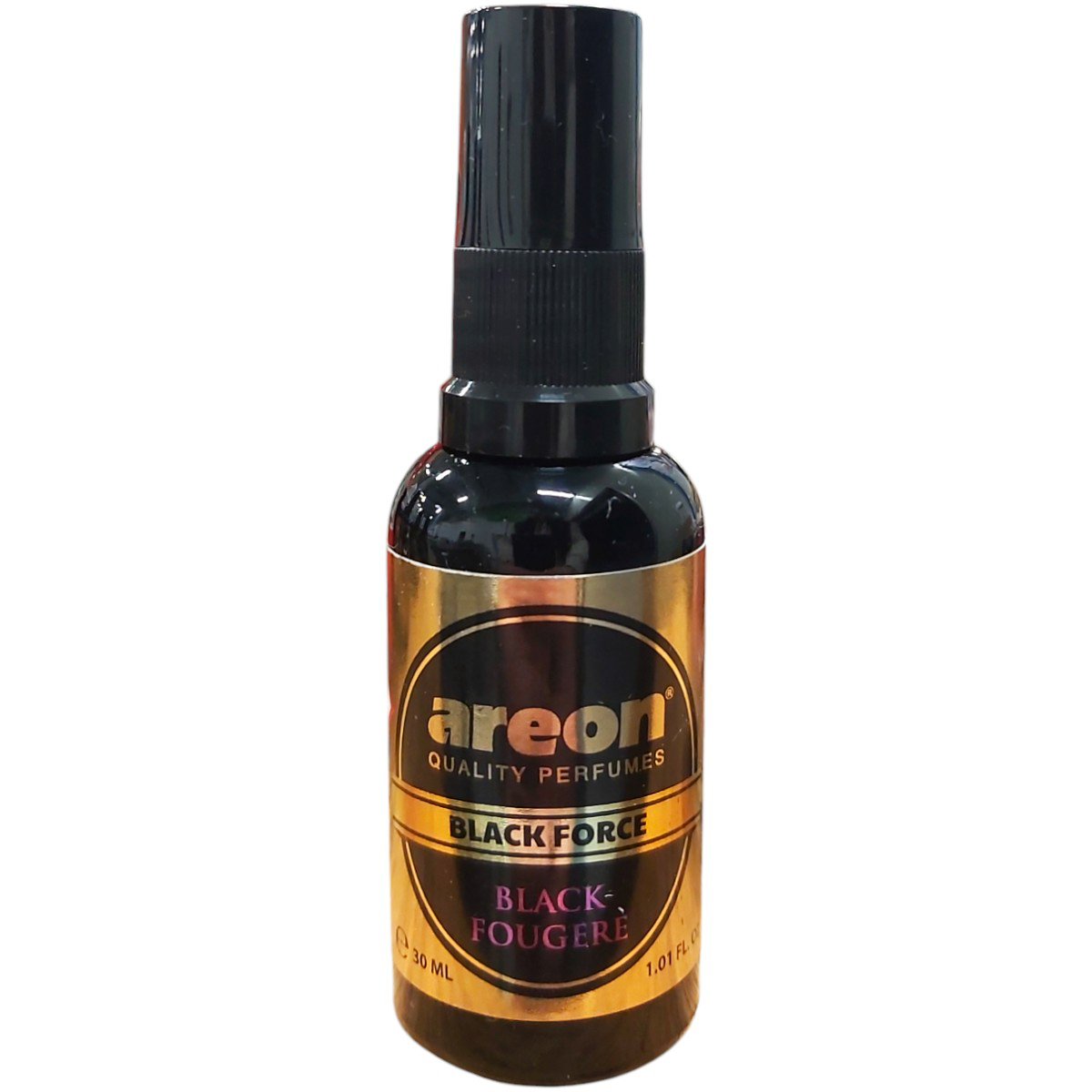 AREON ODORIZANT AUTO BLACK FORCE SPRAY 30ML BLACK FOUGERE