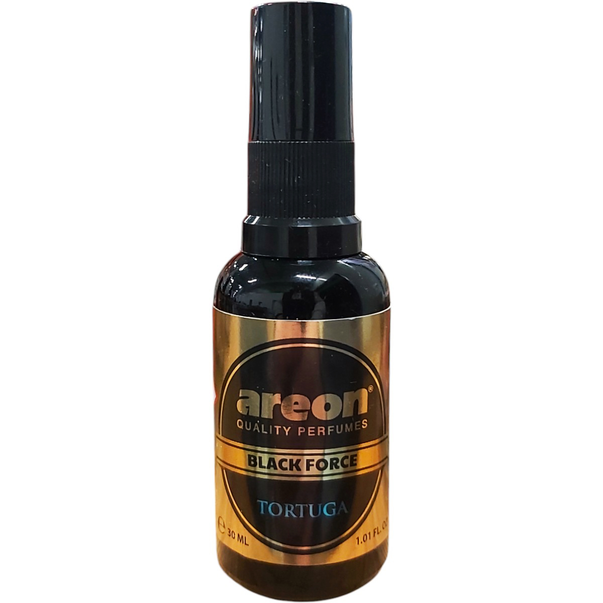 AREON ODORIZANT AUTO BLACK FORCE SPRAY 30ML TORTUGA