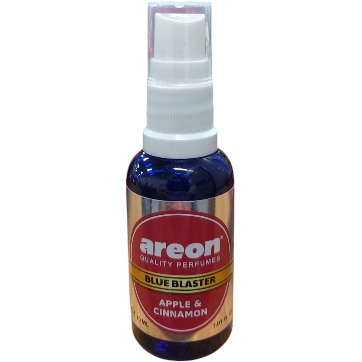 AREON ODORIZANT AUTO BLUE BLASTER SPRAY 30ML APPLE&CINNAMON