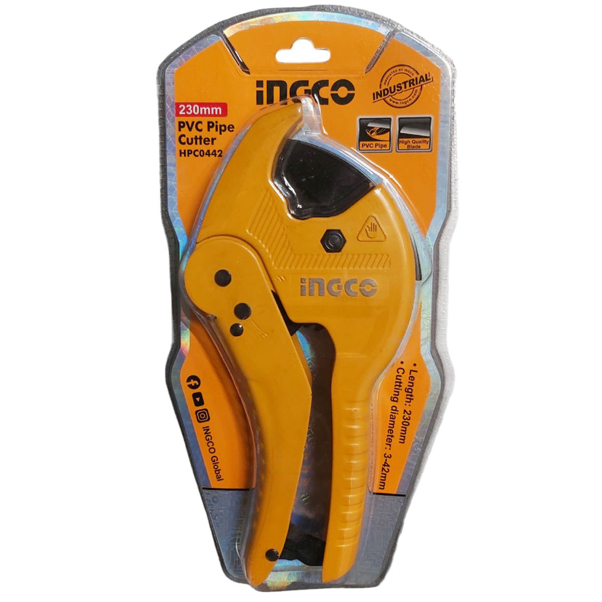 INGCO CLESTE PENTRU TAIAT TEVI PVC HPC0442