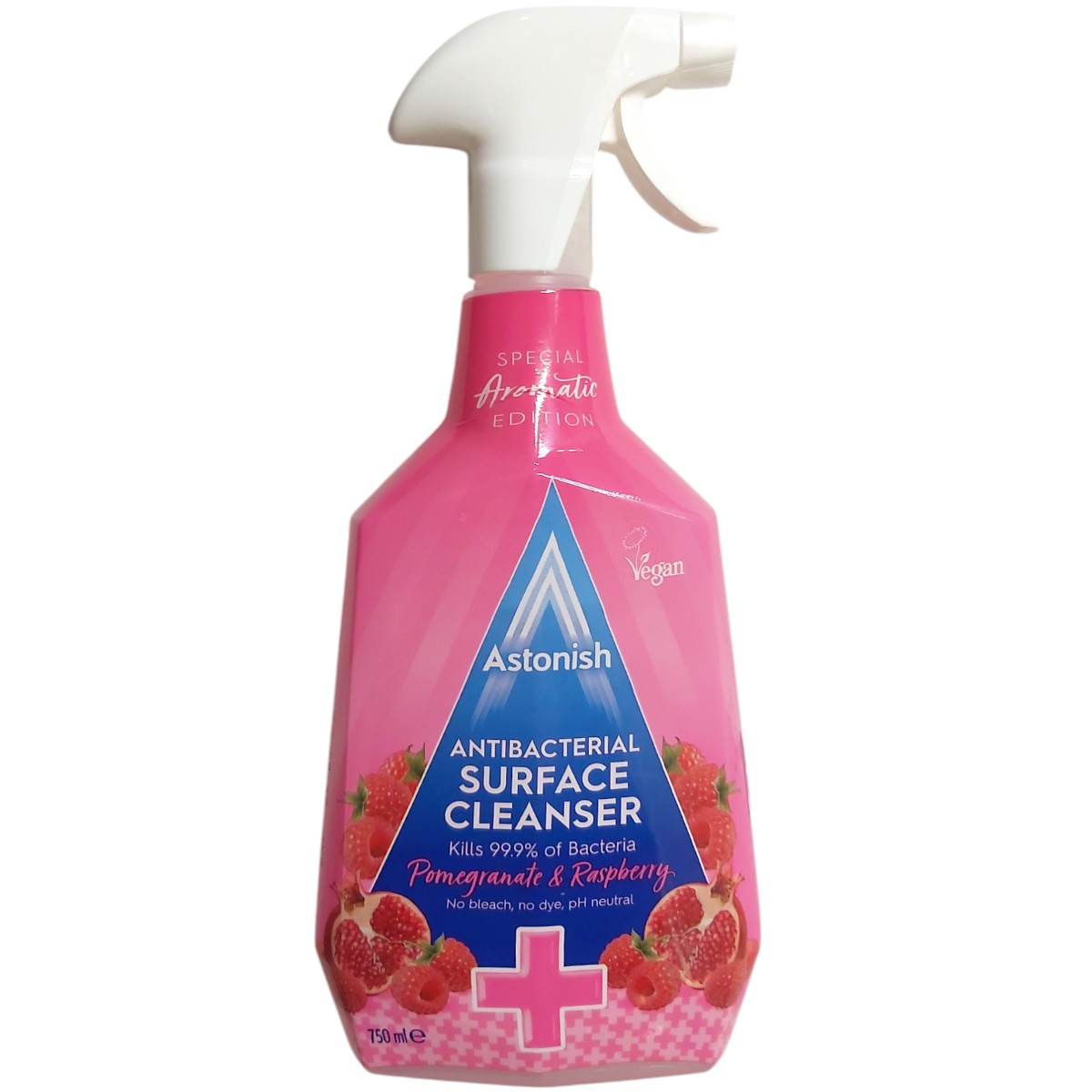 ASTONISH SOLUTIE SPRAY ANTIBACTERIANA RODIE&ZMEURA 750ML