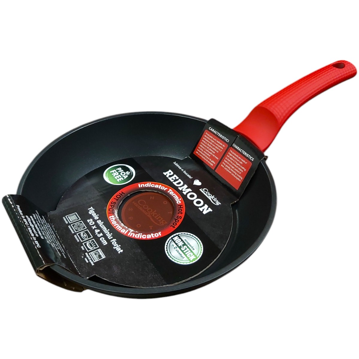 COOKING BY HEINNER REDMOON TIGAIE ALUMINIU FORJAT 20X4.3CM HR-MRK-A20T