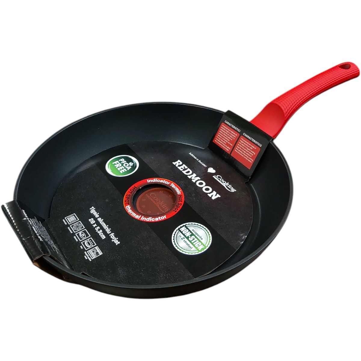 COOKING BY HEINNER REDMOON TIGAIE ALUMINIU FORJAT 28X5.3CM HR-MRK-A28T