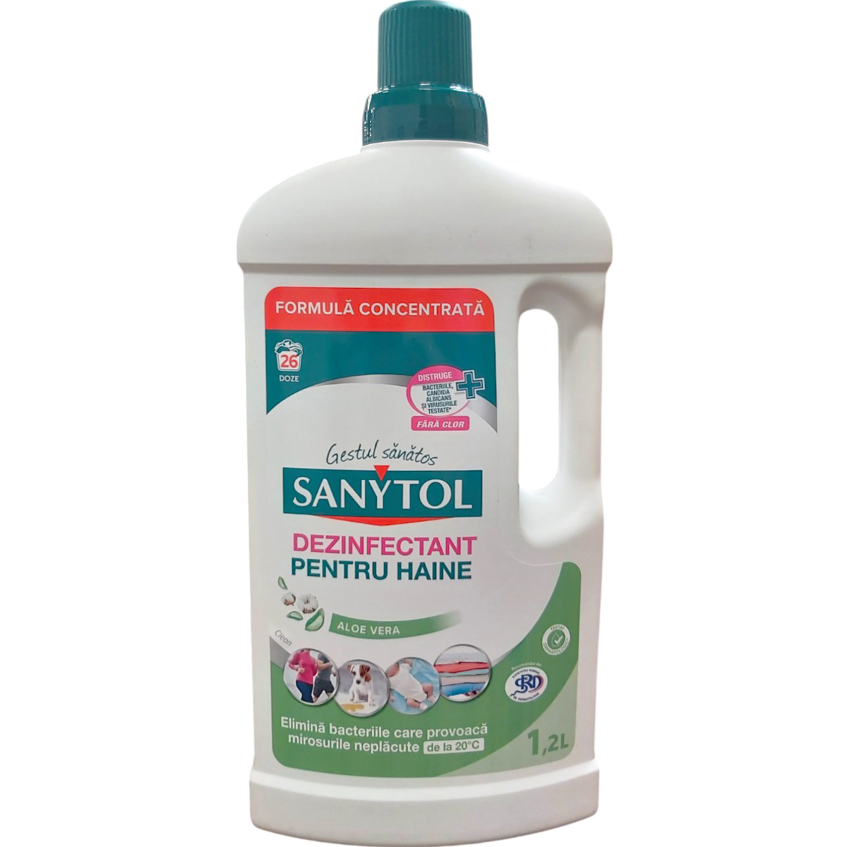 SANYTOL DEZINFECTANT HAINE 1.2L ALOE VERA