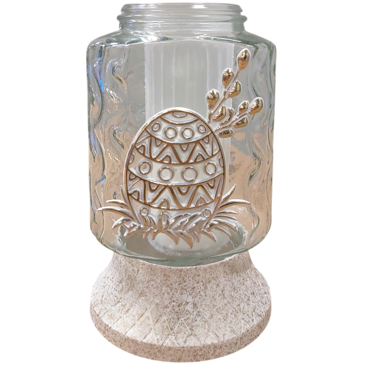 CANDELA DIN STICLA DECOR PASTE MIX GOLD PB-419-GOLD-MIX