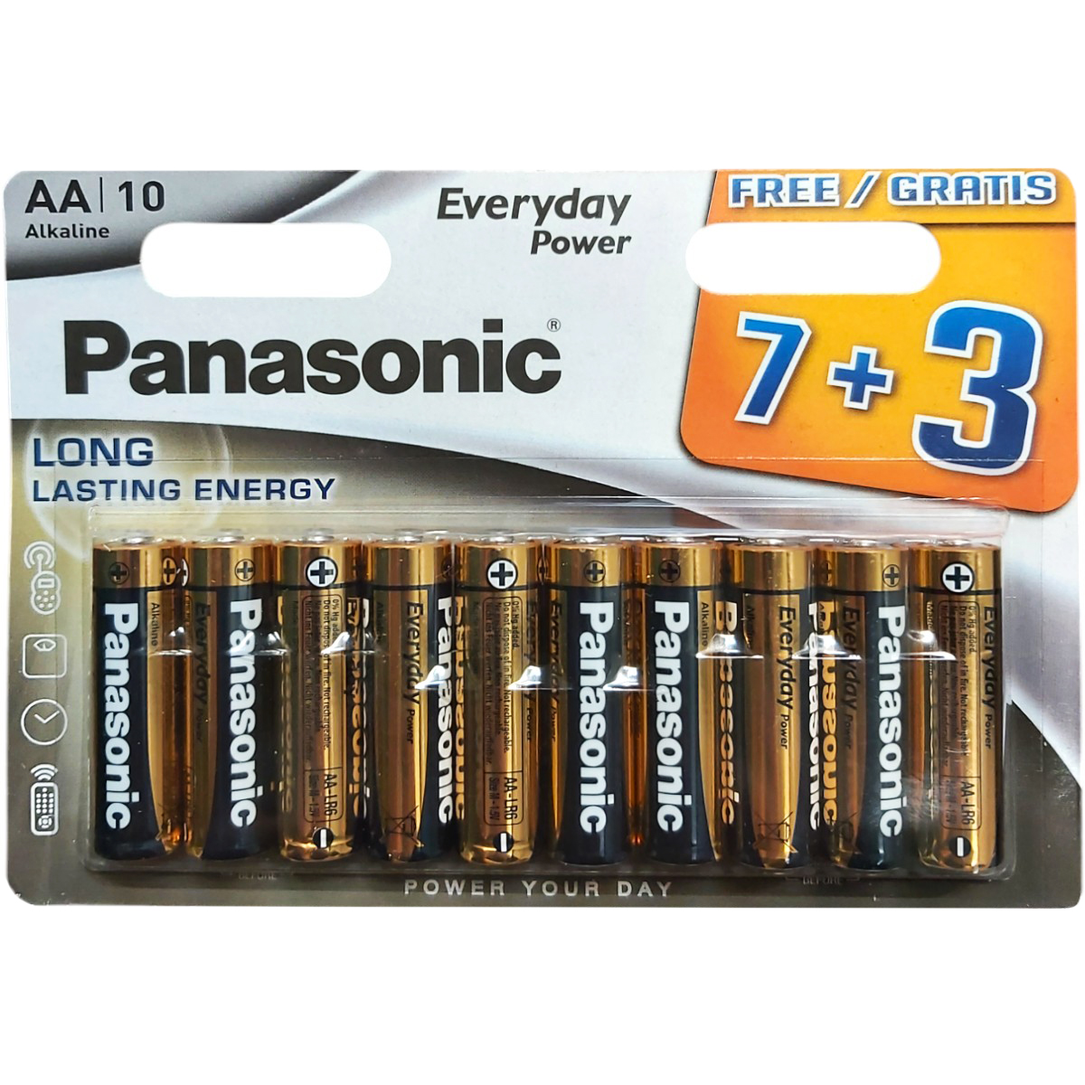 PANASONIC BATERII ALK AA LR6 10BUC/BLISTER