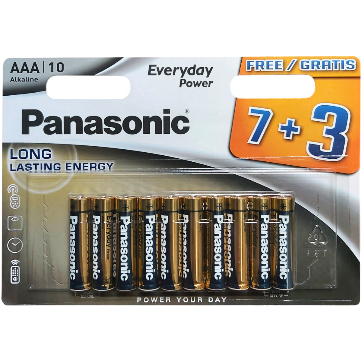 PANASONIC BATERII ALK AAA LR3 10BUC/BLISTER