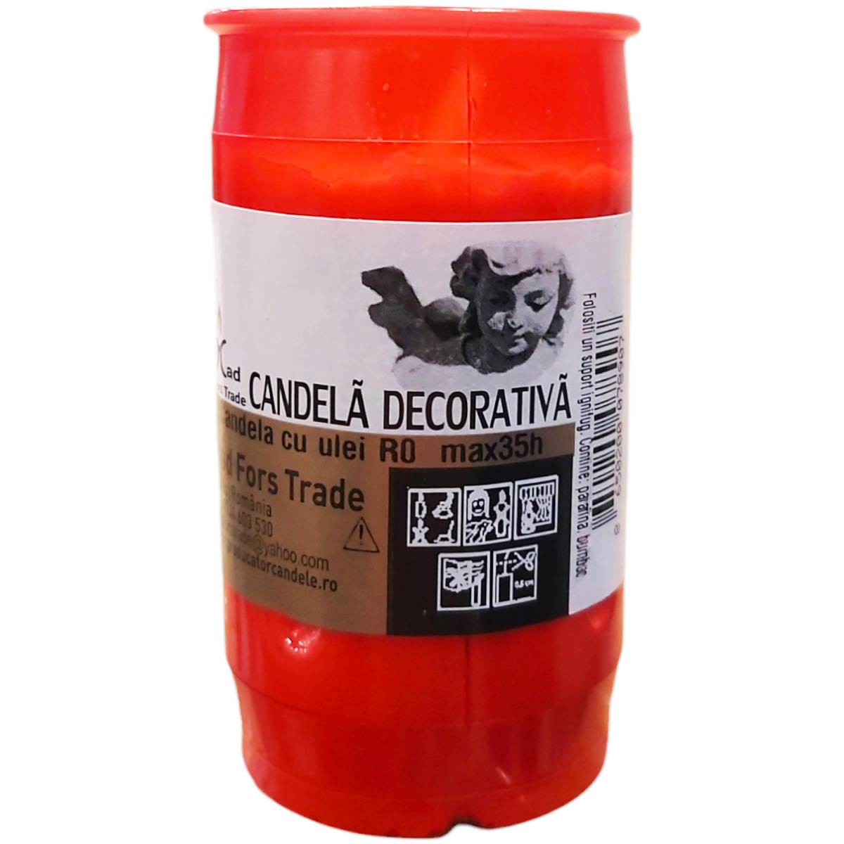 MAD CANDELA DECORATIVA ROSIE R0