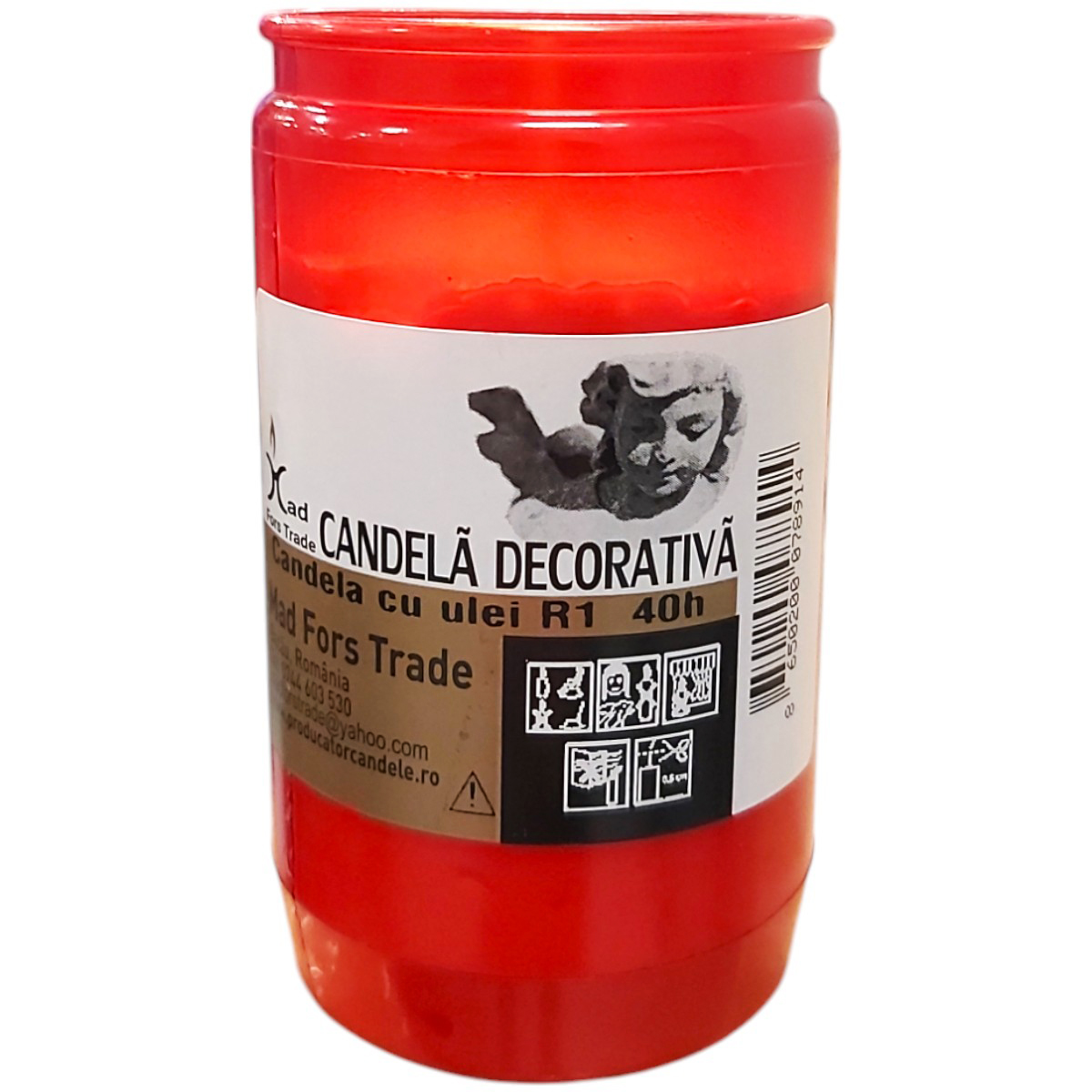 MAD CANDELA DECORATIVA ROSIE R1
