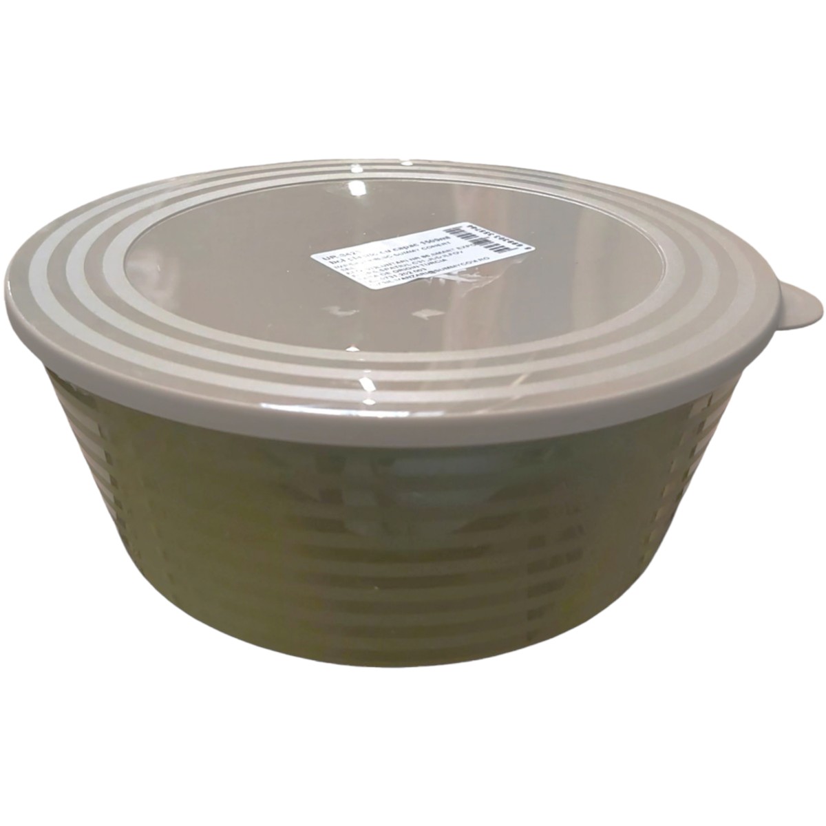 BOL ROTUND PLASTIC 1.5L CU CAPAC 3429
