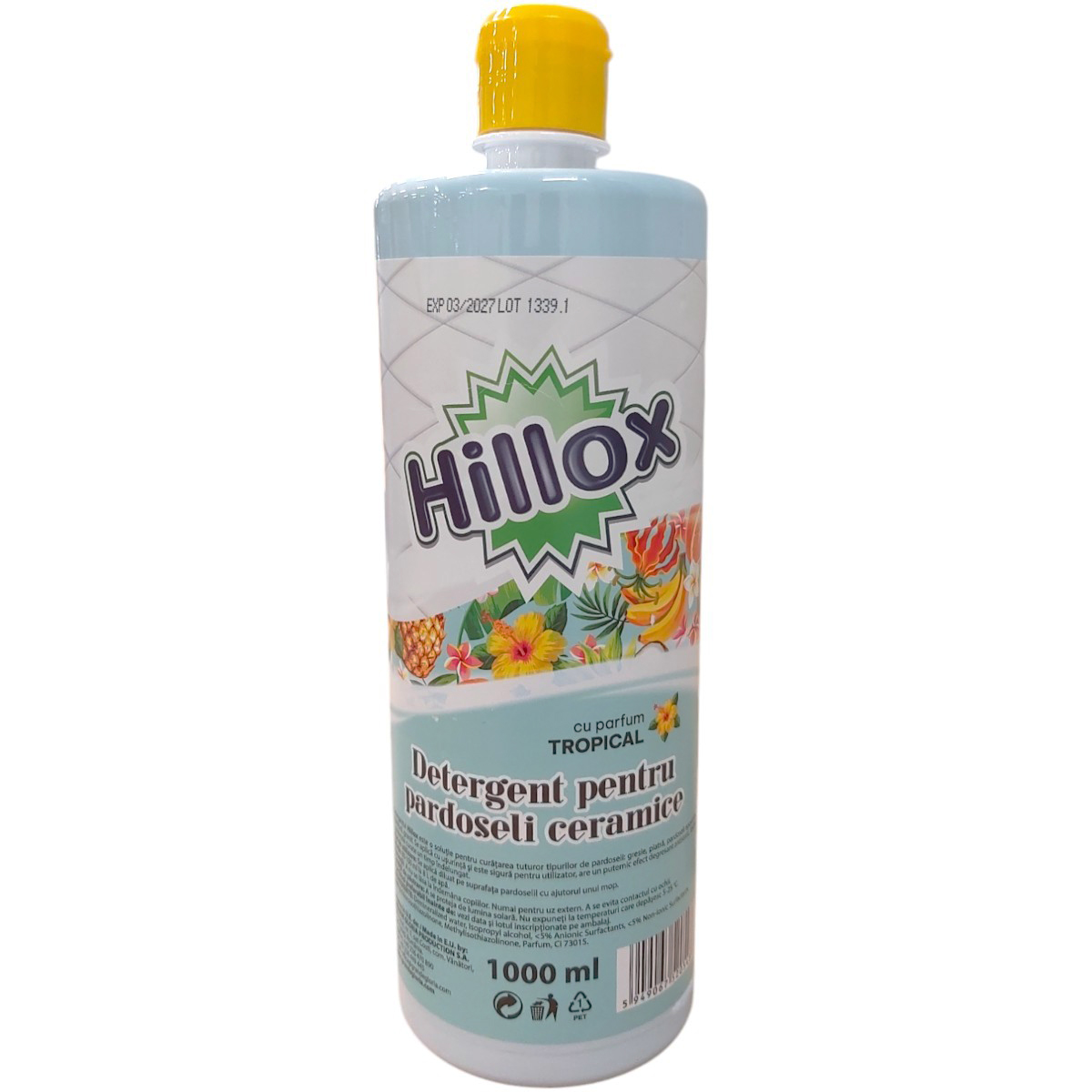 HILLOX DETERGENT PARDOSELI CERAMICE TROPICAL 1L