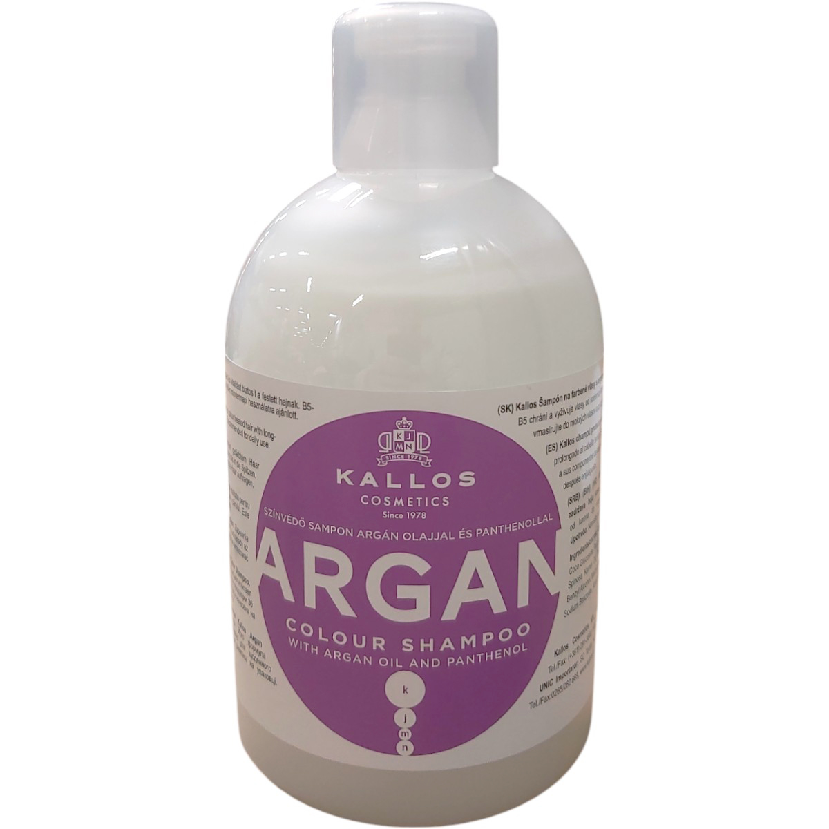 KALLOS SAMPON ULEI DE ARGAN 1L