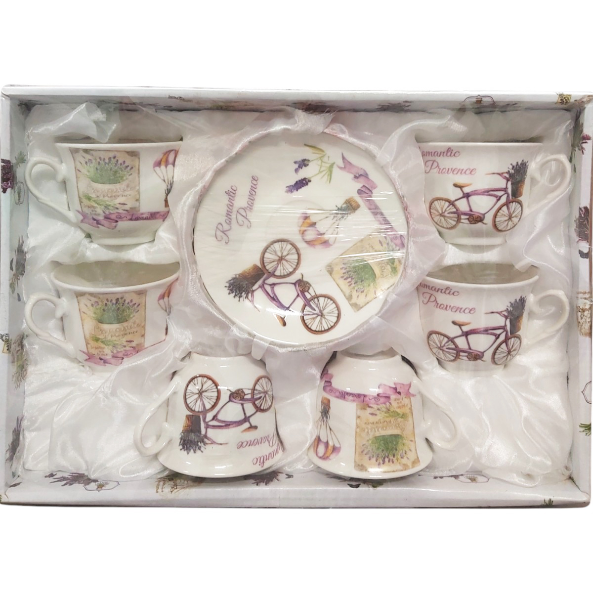 SET CAFEA CERAMICA LAVANDA 12PCS 2004