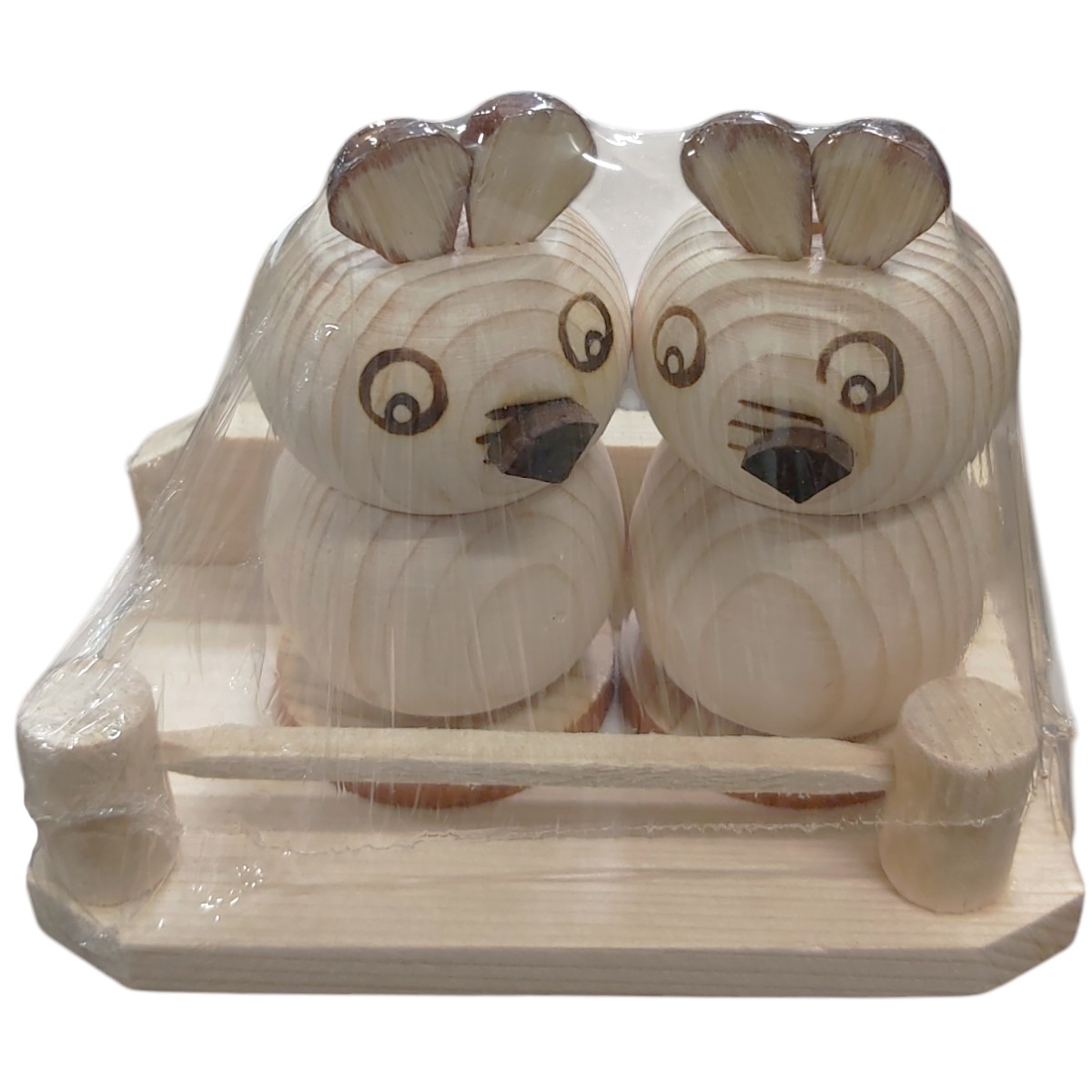 SOLNITA 2 PCS DIN LEMN 8018