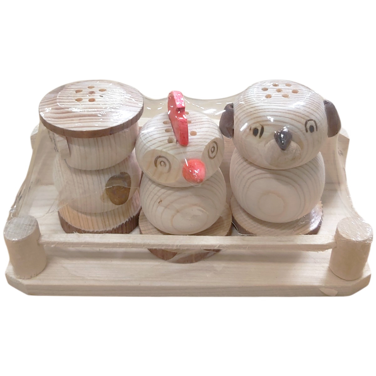 SOLNITA 3 PCS DIN LEMN 8025