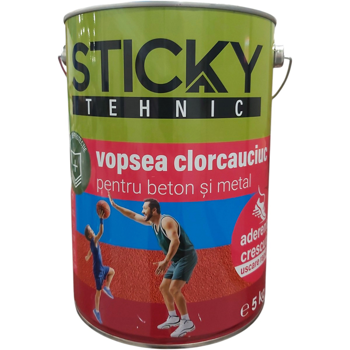STICKY TEHNIC VOPSEA CLORCAUCIUC BLUE 5KG