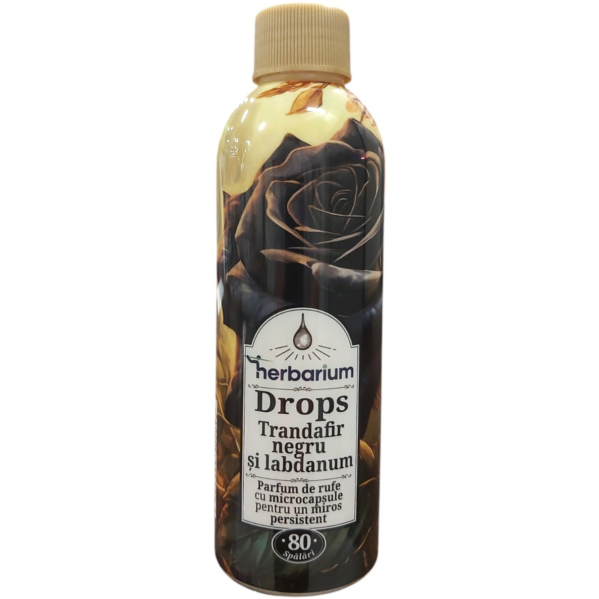 HERBARIUM DROPS PARFUM CONCENTRAT PENTRU RUFE TRANDAFIR NEGRU&LABDANUM 200ML