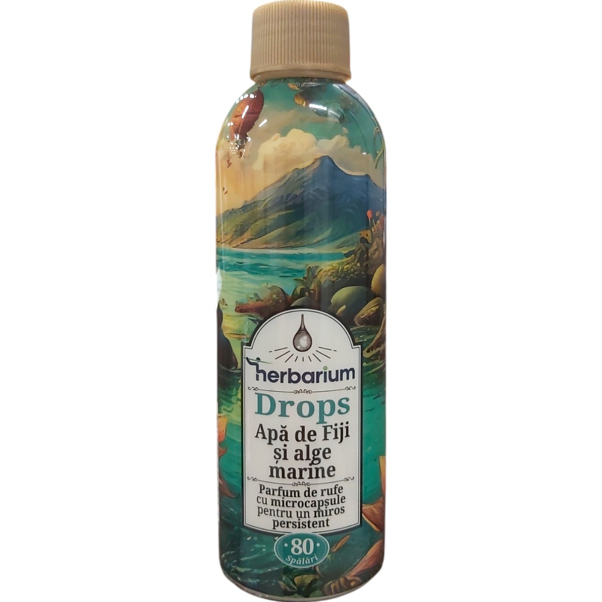 HERBARIUM DROPS PARFUM CONCENTRAT PENTRU RUFE APA DE FIJI&ALGE MARINE 200ML