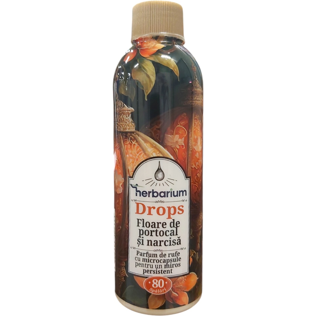 HERBARIUM DROPS PARFUM CONCENTRAT PENTRU RUFE FLOARE DE PORTOCAL&NARCISA 200ML