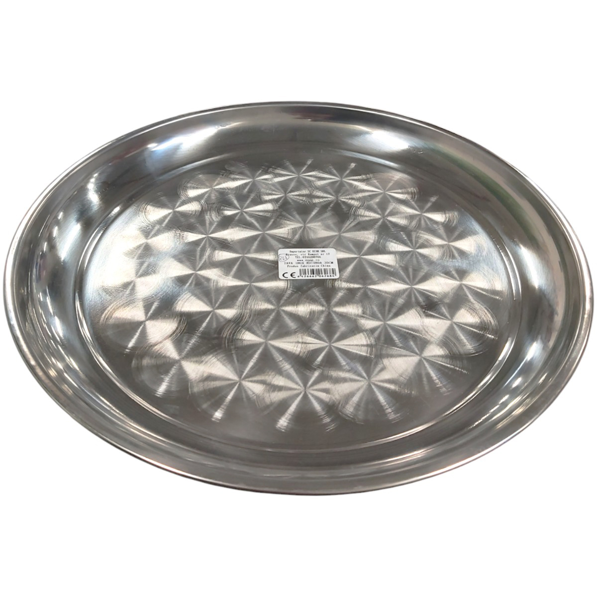 TAVA SERVIRE INOX ROTUNDA 35CM