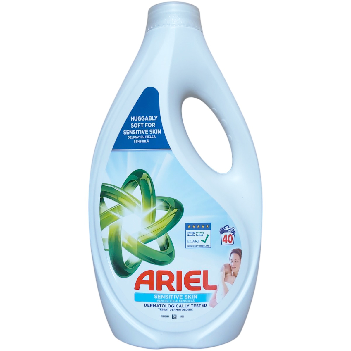 ARIEL DETERGENT LICHID SENSITIVE SKIN 1.8L 40 SPALARI