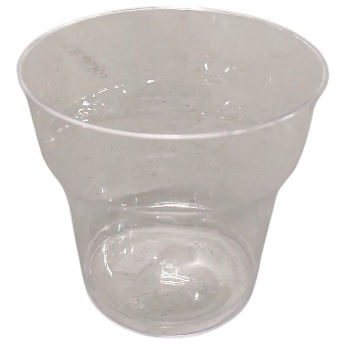LUSSO PAHAR PLASTIC TRANSPARENT 180ML 25BUC/SET