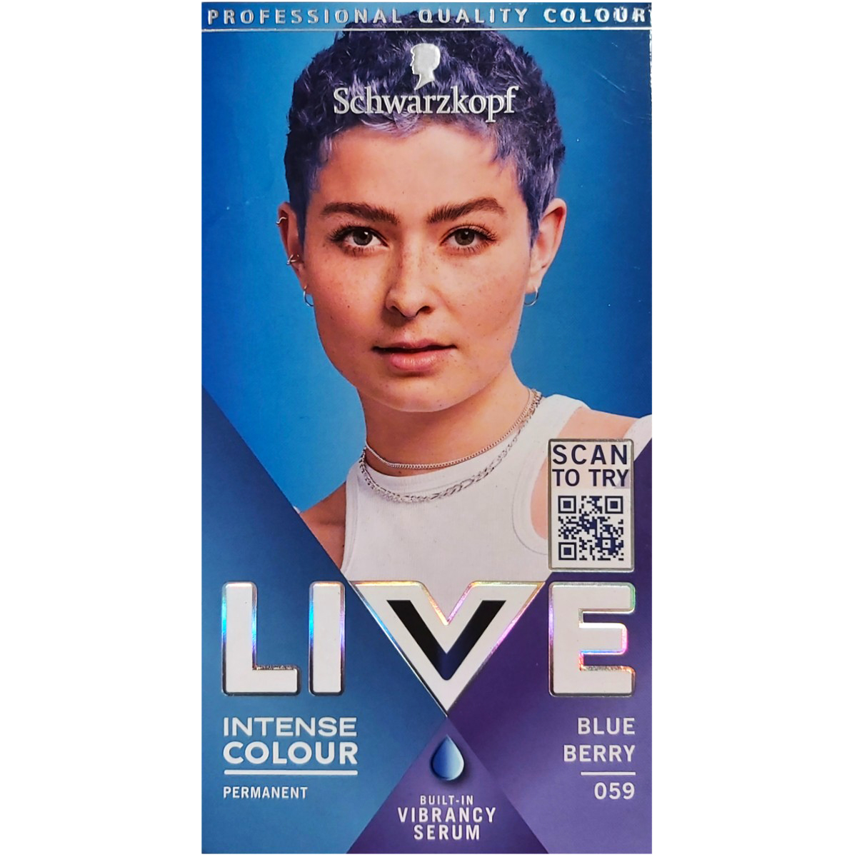 LIVE INTENSE COLOUR VOPSEA DE PAR 059 BLUEBERRY