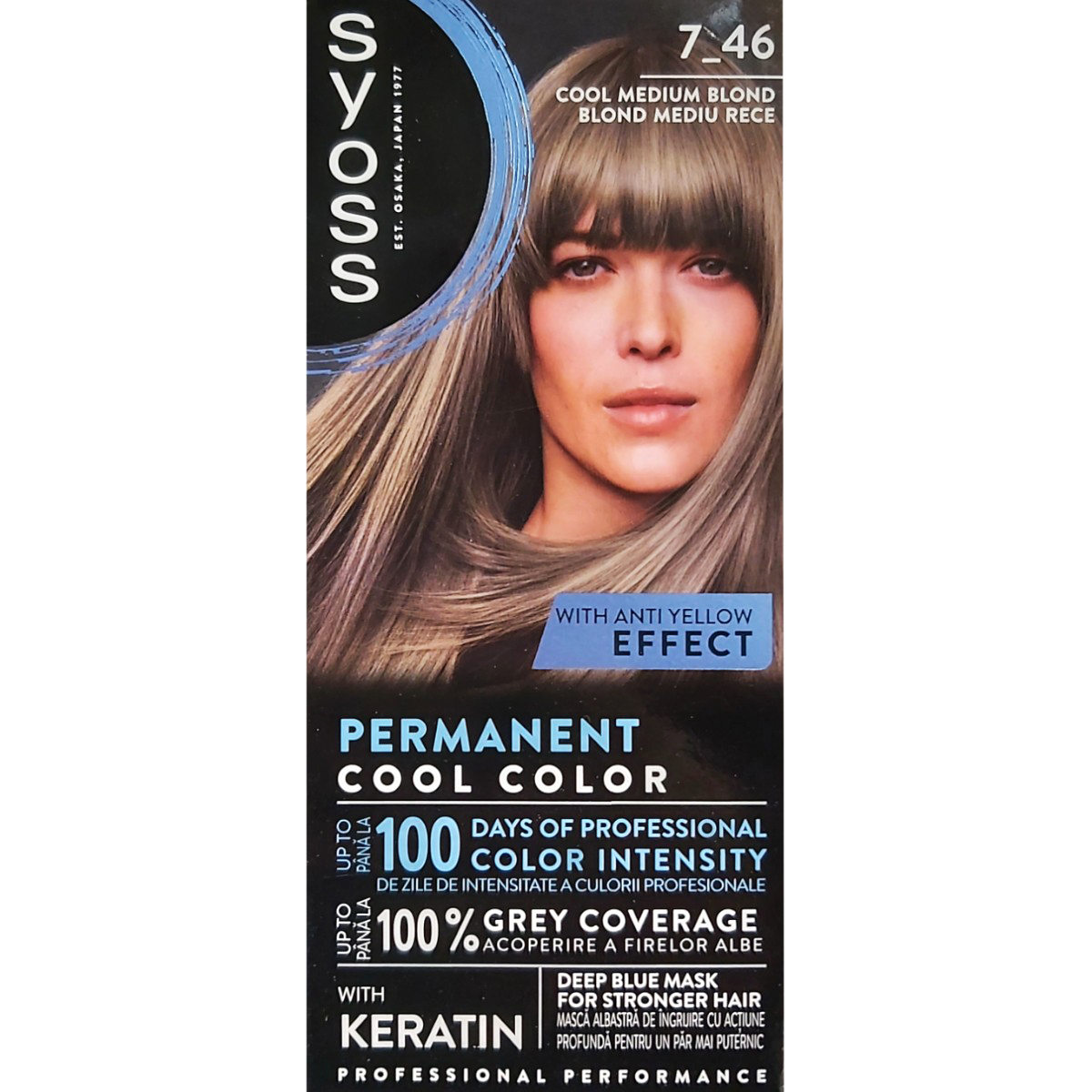 SYOSS KERATIN VOPSEA DE PAR 7_46 COOL MEDIUM BLOND