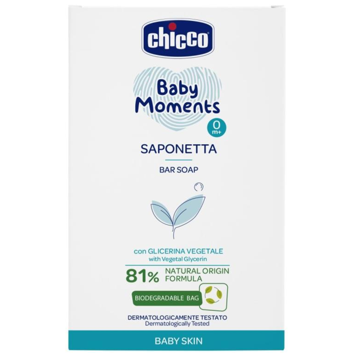 CHICCO BABY MOMENTS SAPUN SOLID 100G