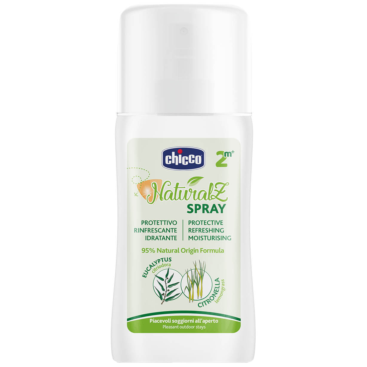 CHICCO NATURALZ SPRAY PENTRU PROTECTIE CU ULEI EUCALIPT 2 LUNI+ 100ML