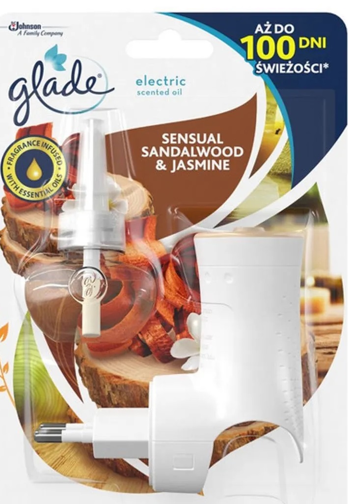 GLADE ODORIZANT CAMERA ELECTRIC APARAT SANDALWOOD 20ML