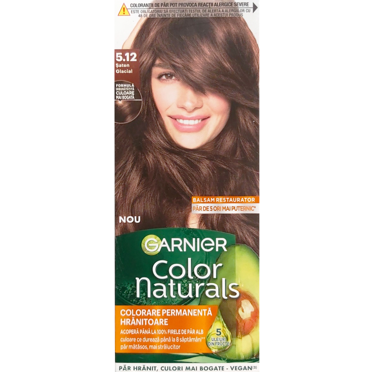 GARNIER COLOR NATURALS VOPSEA DE PAR 5.12 SATEN GLACIAL