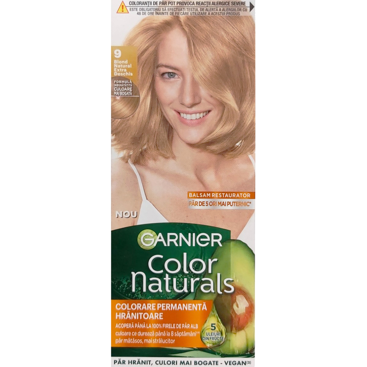 GARNIER COLOR NATURALS VOPSEA DE PAR 9 BLOND NATURAL EXTRA DESCHIS