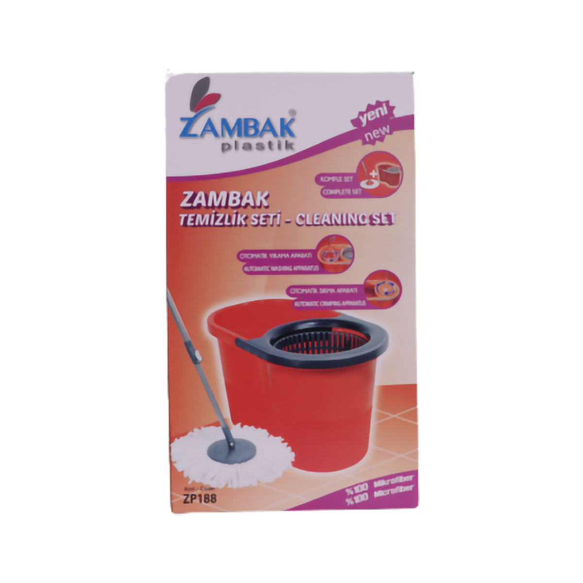 ZAMBAK SET MOP ROTATIV 17L ZP 188/190