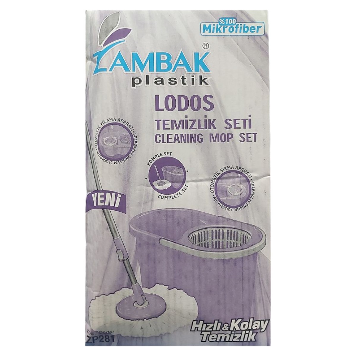 ZAMBAK SET MOP ROTATIV 13L ZP 281