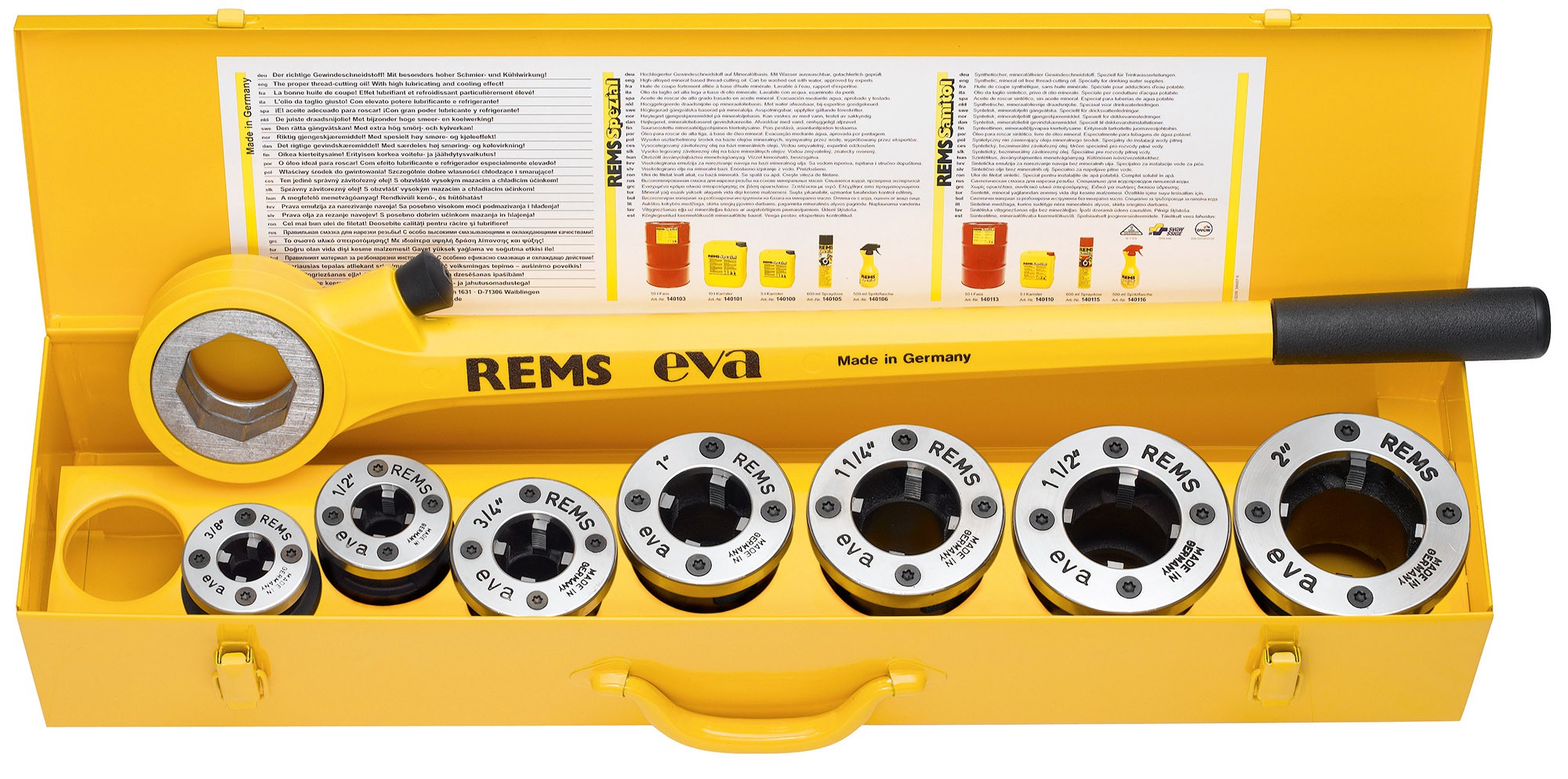 REMS Clupa filetat Eva Set R 1/2 - 2