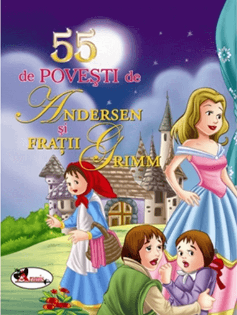 55 de povesti - Hans Christian Andersen, Fratii Grimm