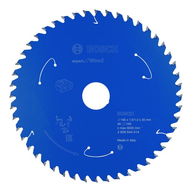 Bosch Panza ferastrau circular Expert for Wood, 190x30x1.5mm, 48T