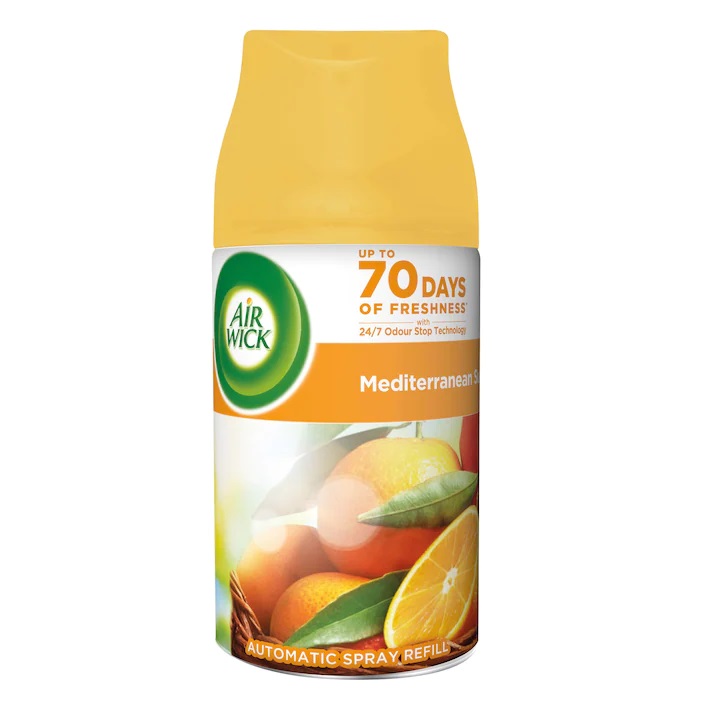 AIRWICK FRESHM. ODORIZANT CAM. REZ. 250ML MEDITERANEAN SUN