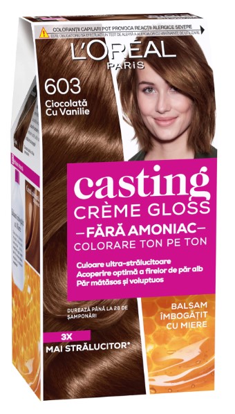 CASTING CR.GLOSS VOPSEA DE PAR 603 CIOCOLATA CU VANILIE