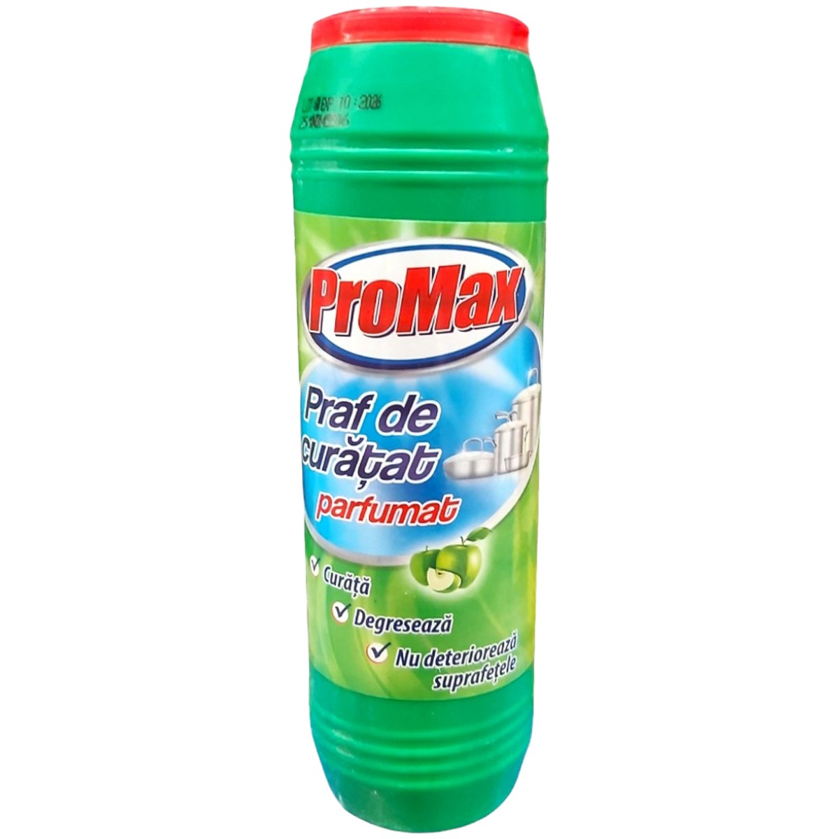 PROMAX PRAF CURATARE SUPRAFETE PARFUMAT VERDE 500G