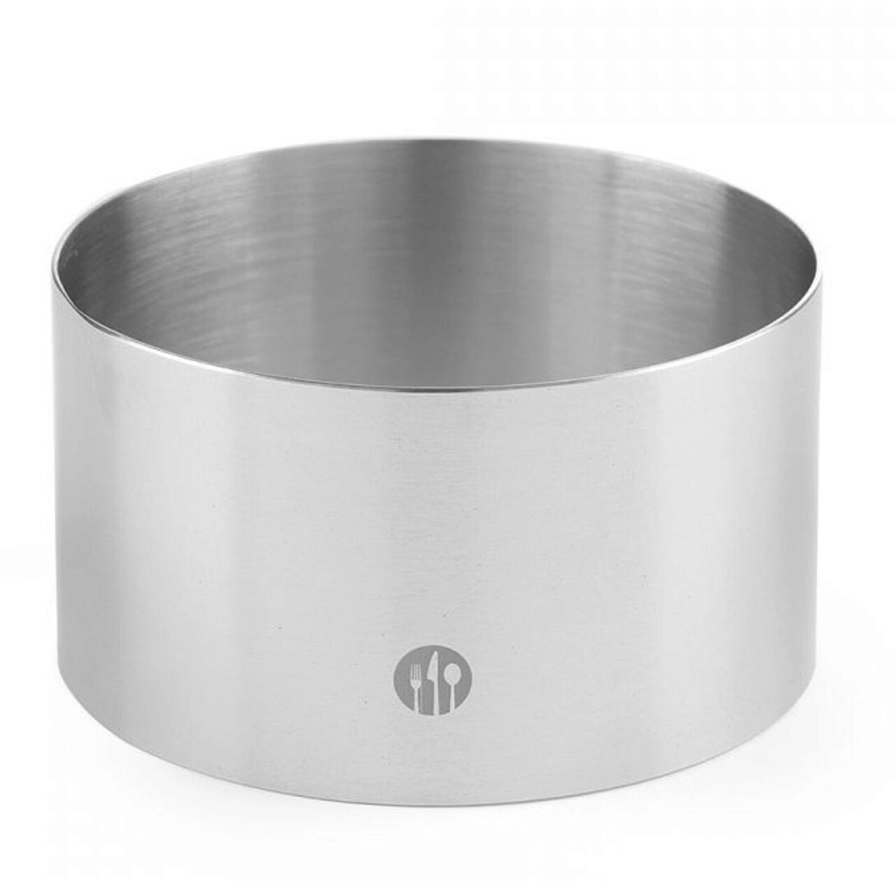 Forma rotunda din inox Hendi pentru patiserie si cofetarie, 180x(H)50mm