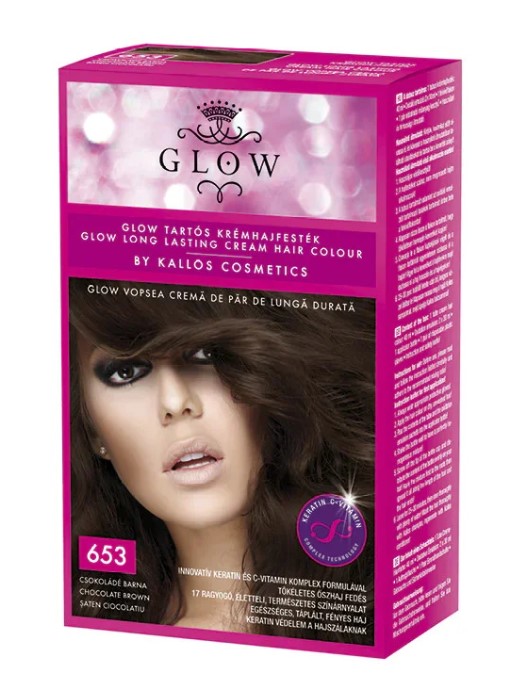 GLOW VOPSEA DE PAR NR653 SATEN CIOCOLATIU