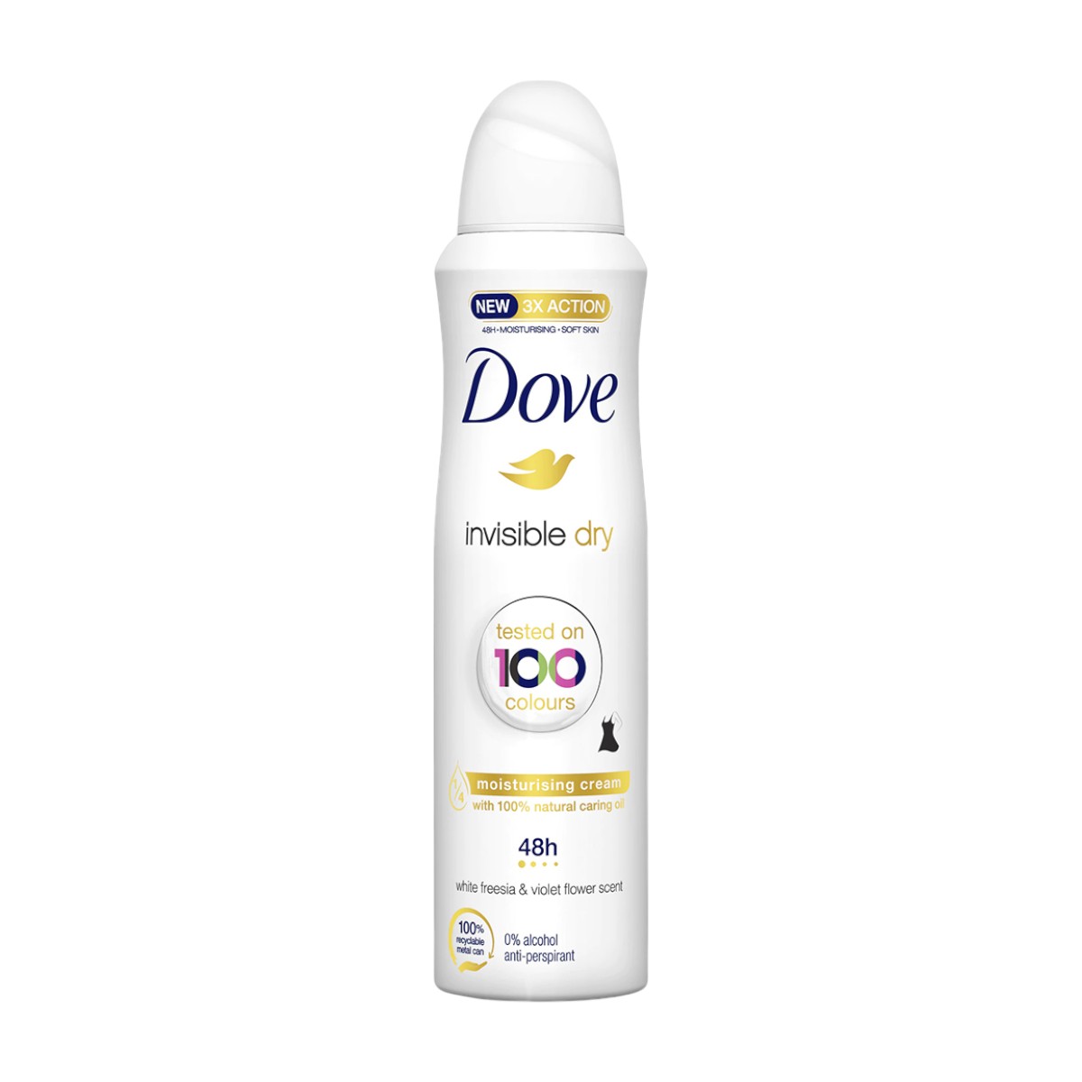 DOVE DEO SPRAY INVISIBLE DRY 250ML